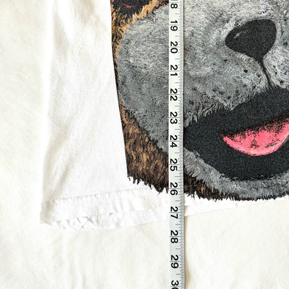 Domrebel Bear Graphic Print Shirt with Swarovski Crystals - Picture 9 of 12